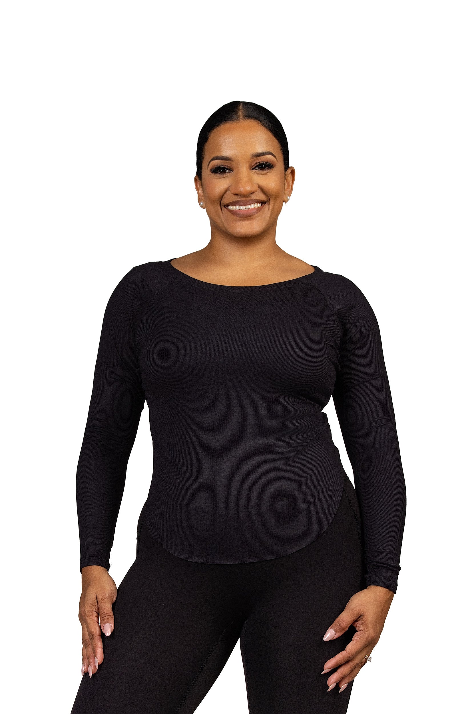 Full Circle Long Sleeve Black