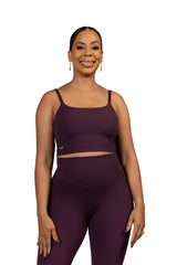Golden Hour Bra Plum