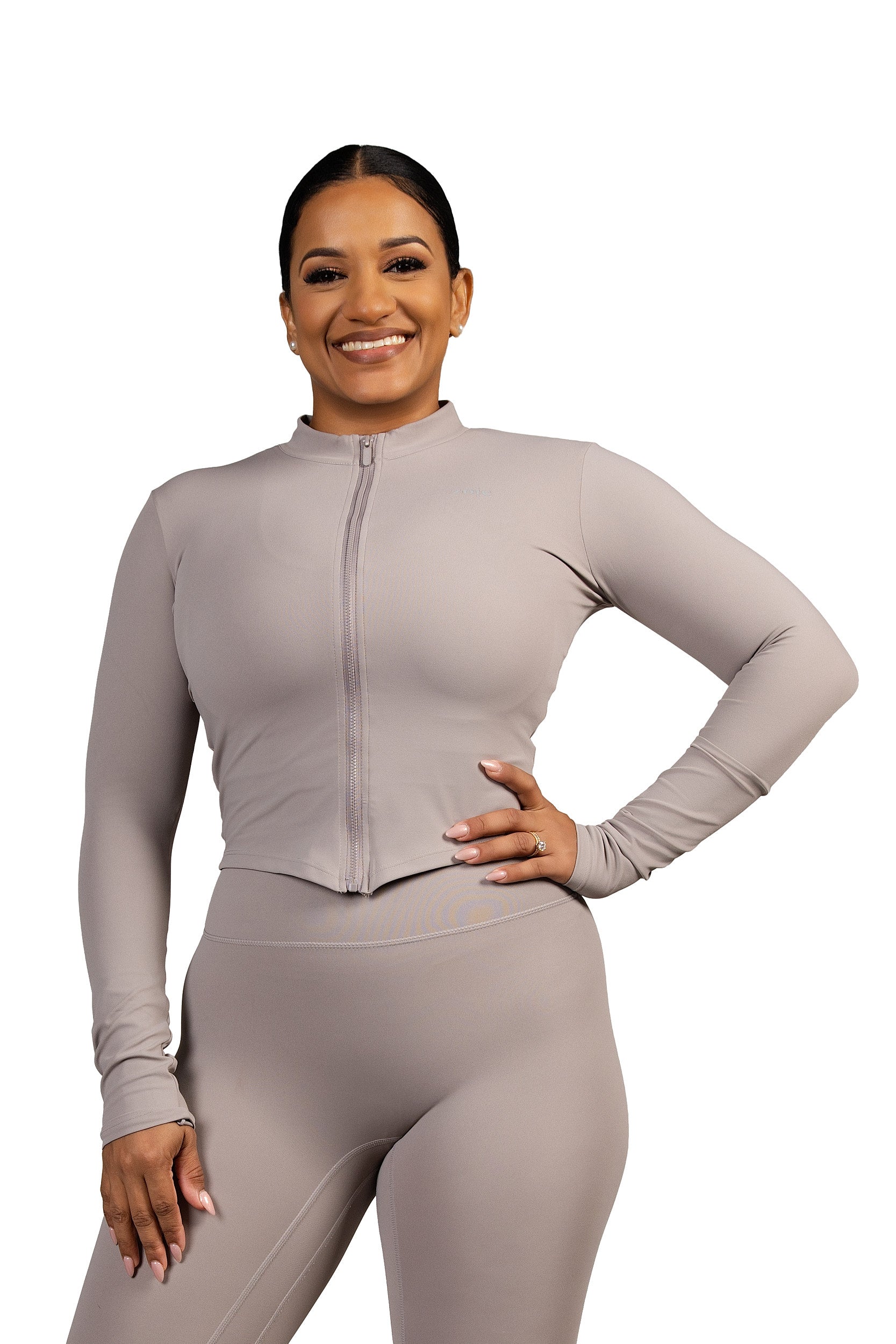Meant to Be Jacket Grey