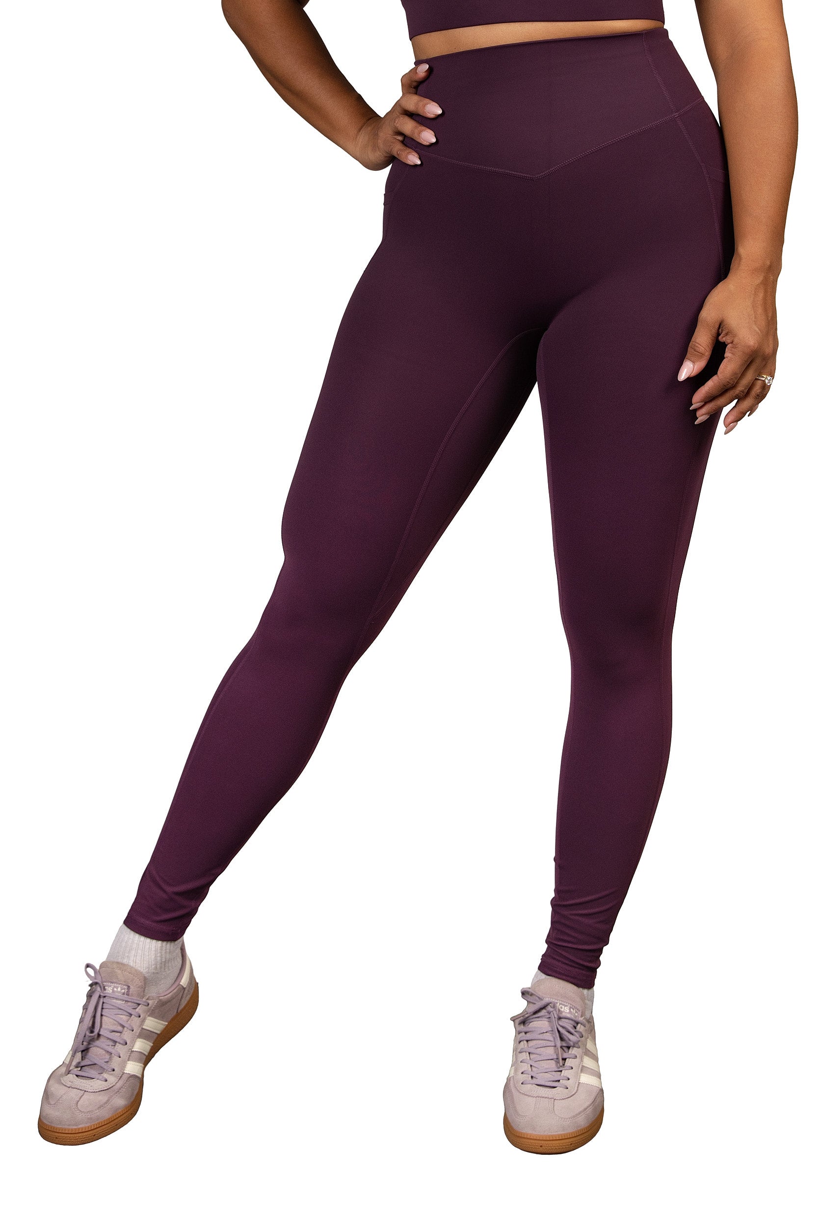 In Sync Legging Dark Purple