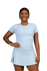 Effortless Tee Sky Blue