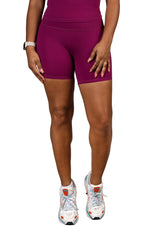 Twin Flame Shorts Wine