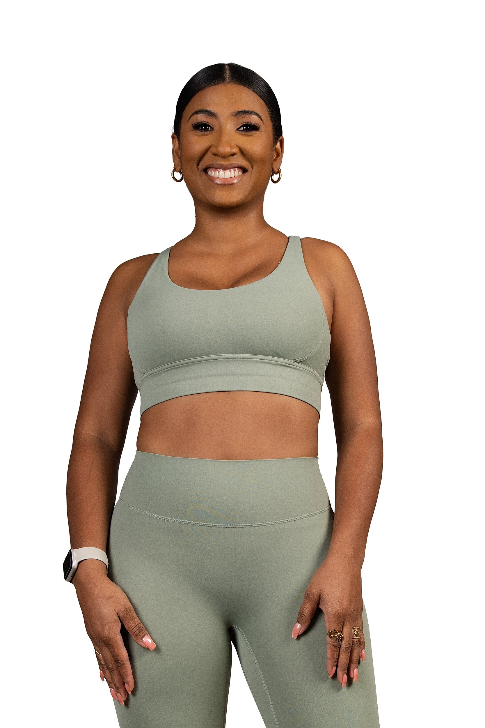 Momentum Sports Bra Sage