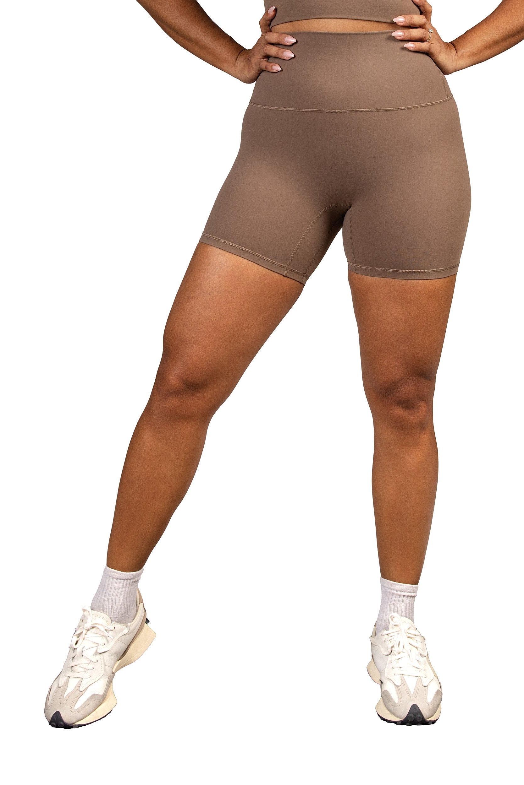 Twin Flame Shorts Brown