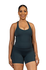 Better Half Padded Tank Olive
