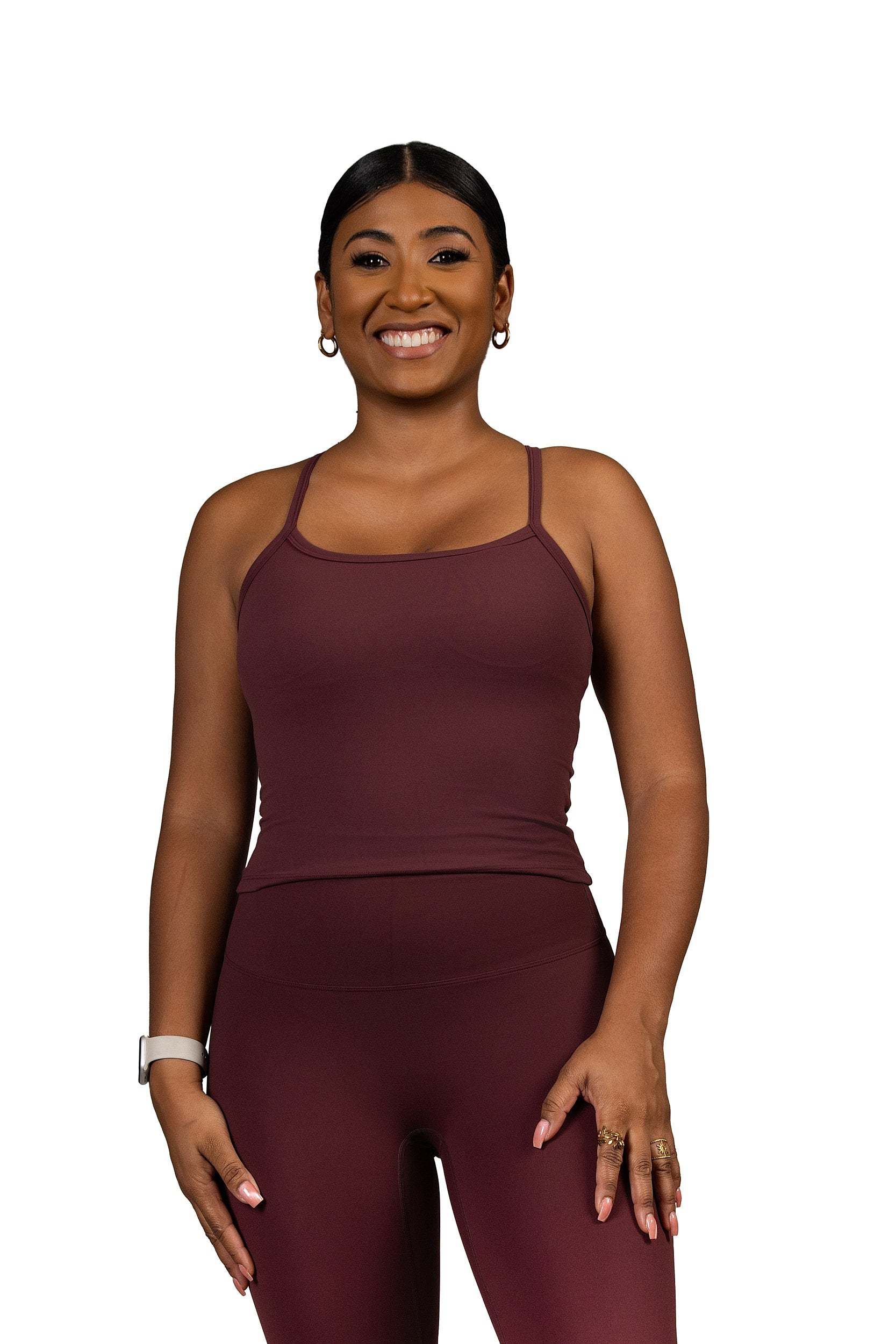 Luna Support Tank Wine