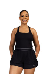 Better Half Padded Tank Black