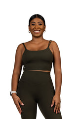Golden Hour Bra Olive