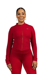 Meant to Be Jacket Berry
