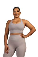 Momentum Sports Bra Grey