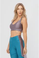 SPORT BRA MATIZ BLUE