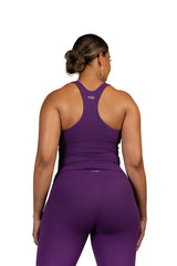 Better Half Padded Tank Purple