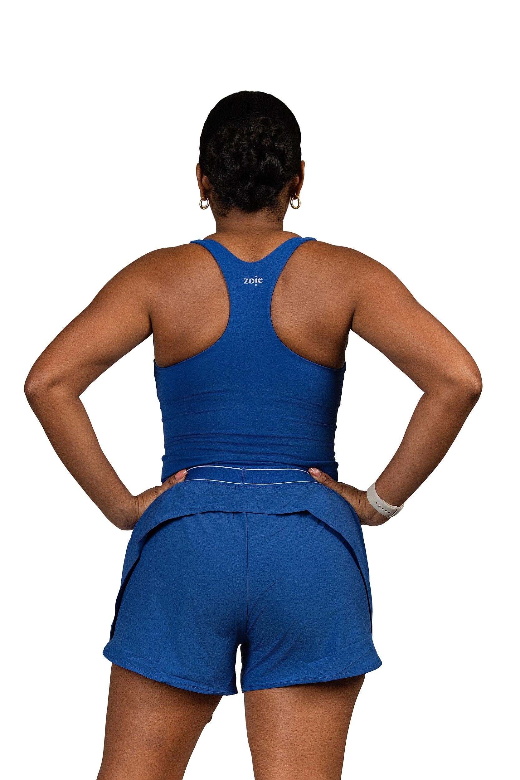 Better Half Padded Tank Blue