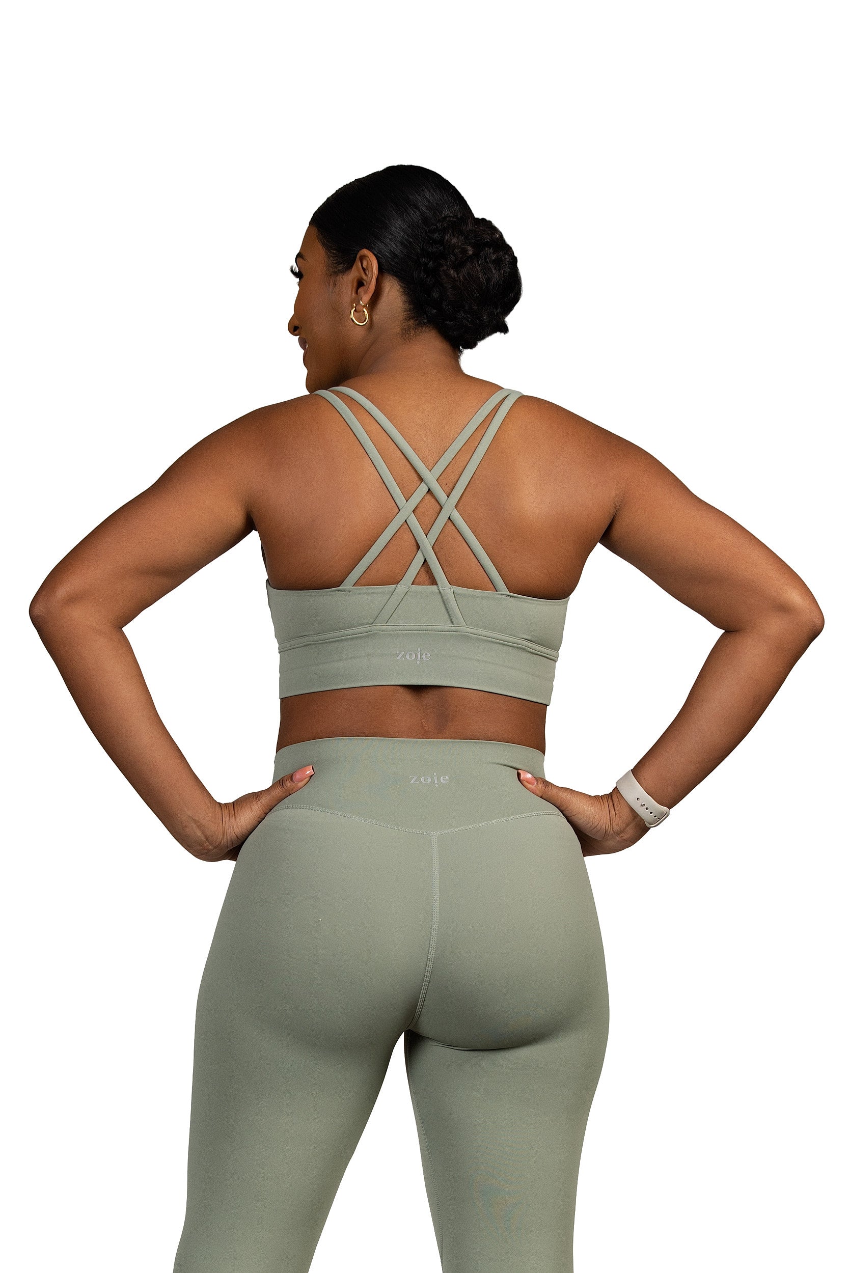 Momentum Sports Bra Sage