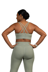 Momentum Sports Bra Sage