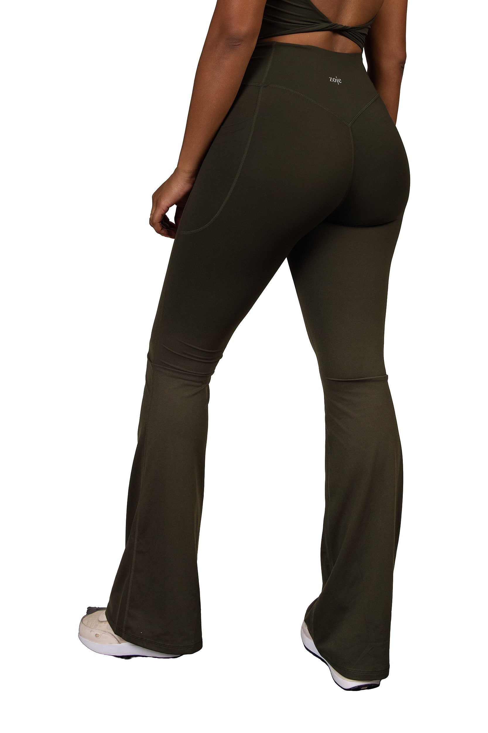 Golden Hour Flare Legging Olive