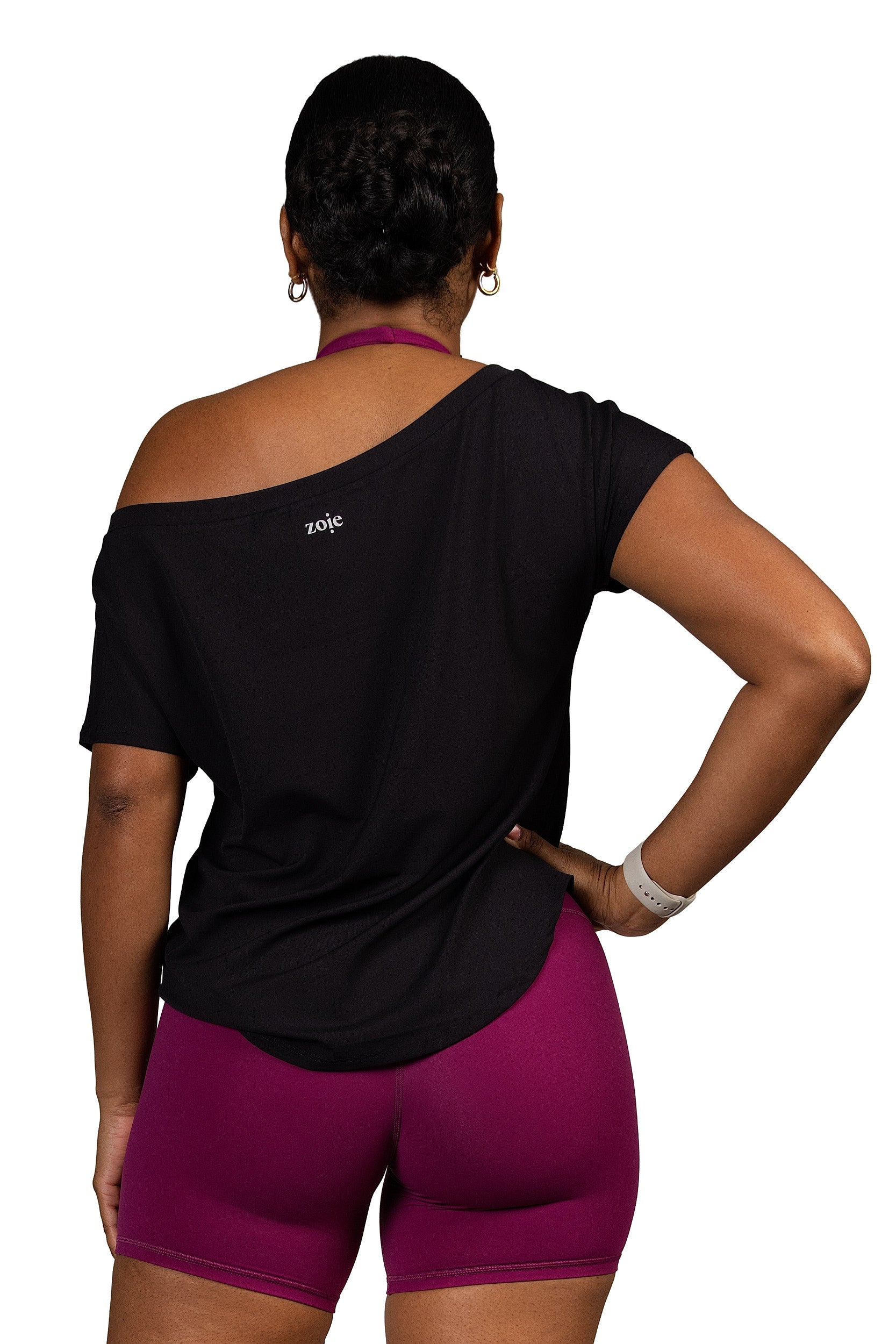 Off the Clock Tee Black