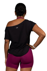 Off the Clock Tee Black
