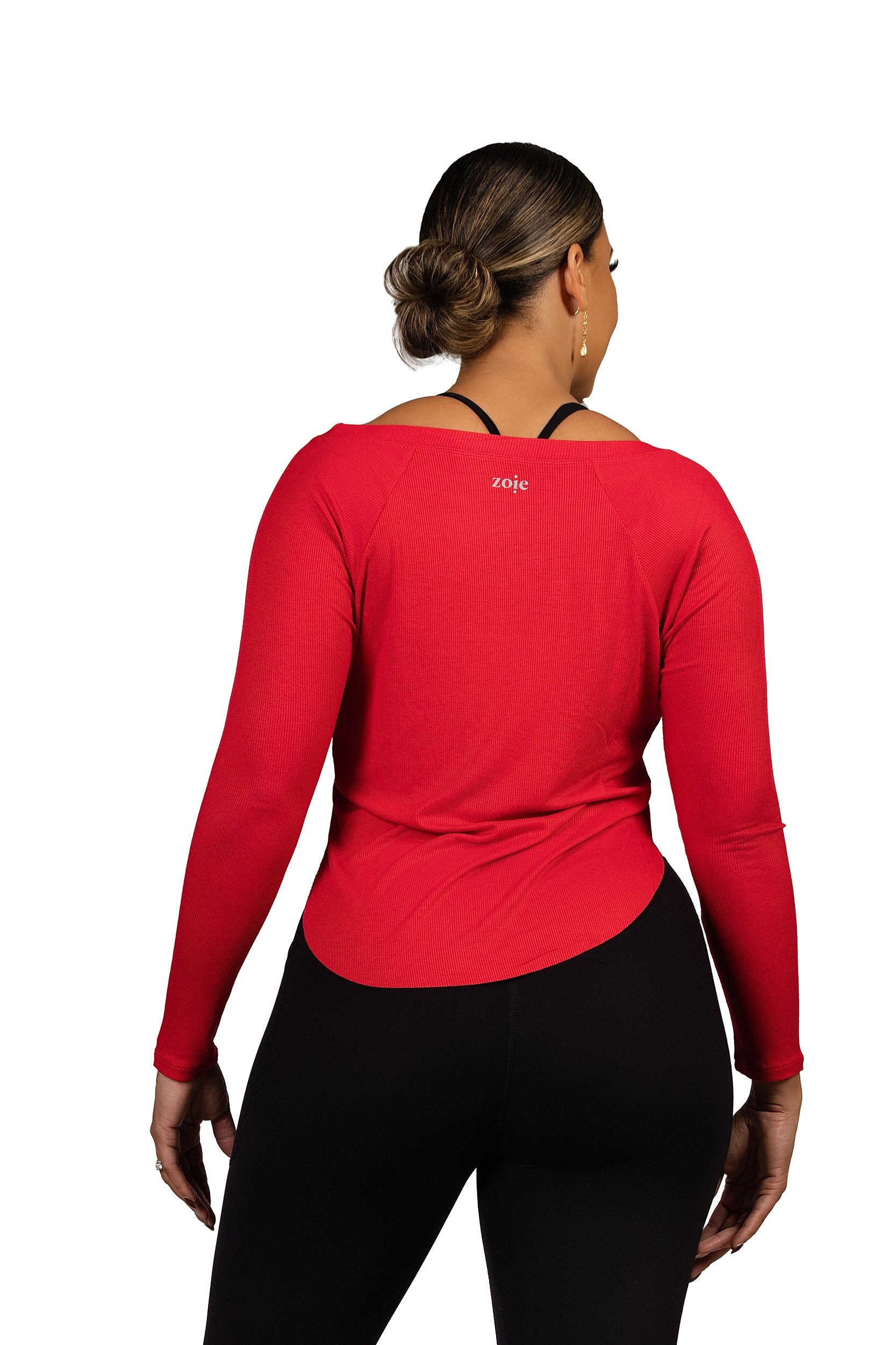 Full Circle Long Sleeve Red