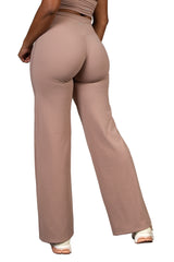 Free Spirit Flare Pants Tan