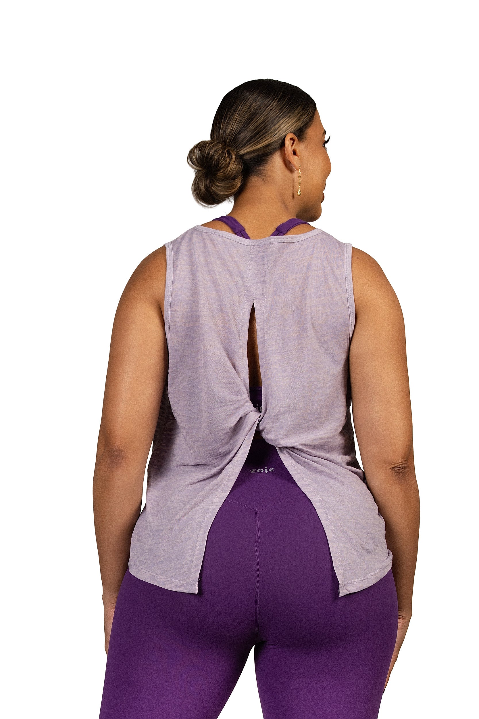 Twist of Fate Tank Purple