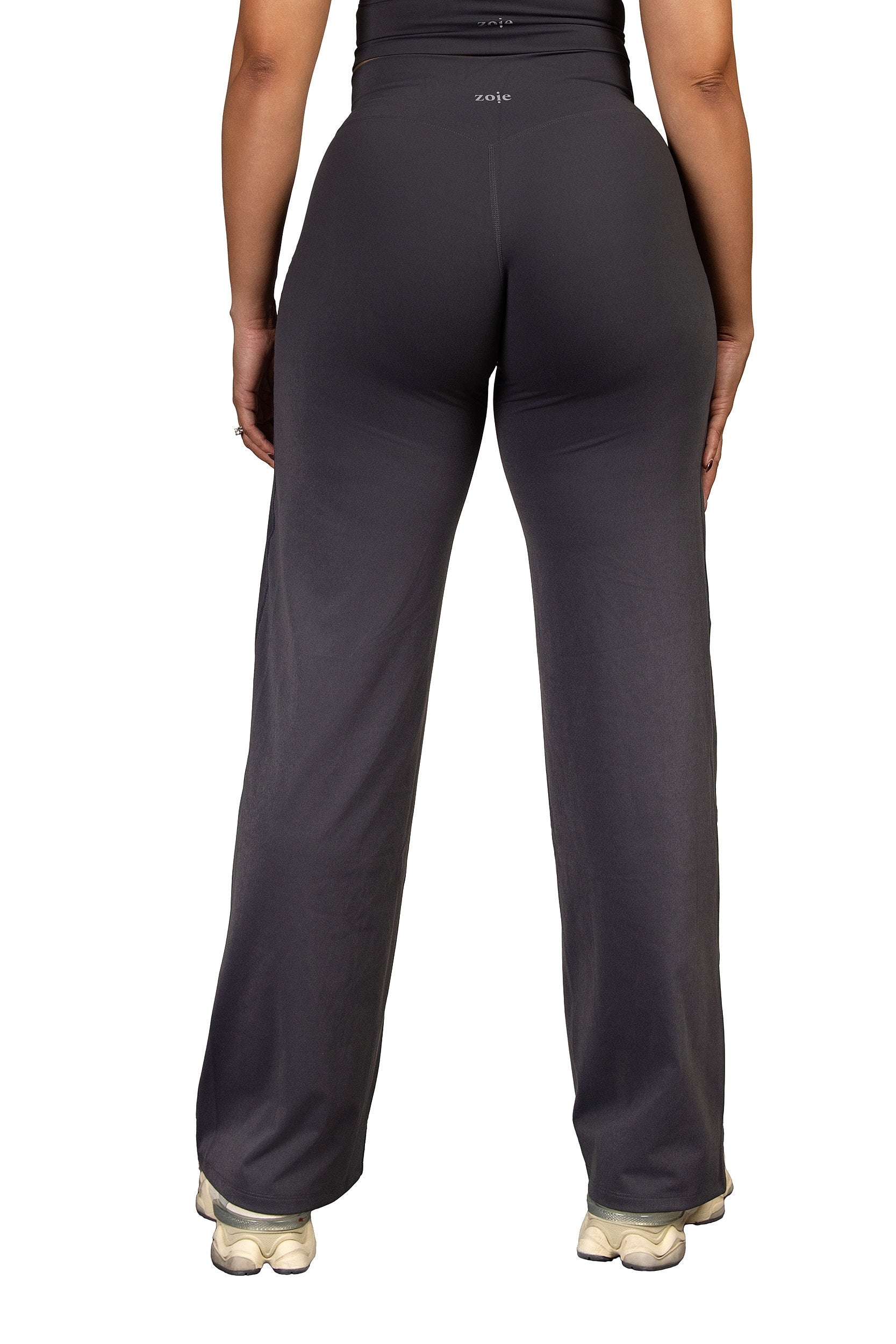Free Spirit Flare Pants Charcoal Grey
