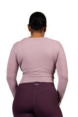Aurora Wrap Top Purple