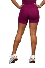 Twin Flame Shorts Wine