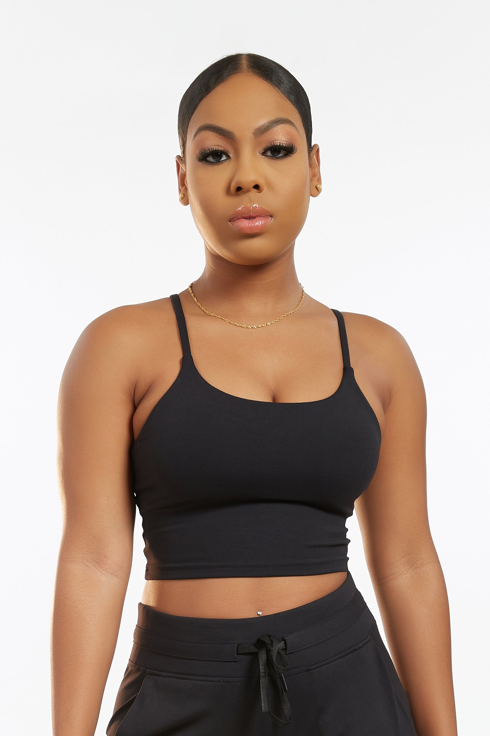 Eden Crop Top Black