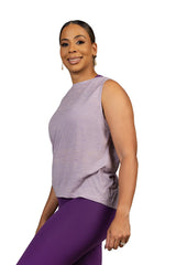 Twist of Fate Tank Purple