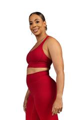 Momentum Sports Bra Berry