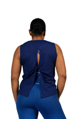 Twist of Fate Tank Navy