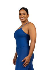 Luna Support Tank Blue
