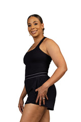 Better Half Padded Tank Black