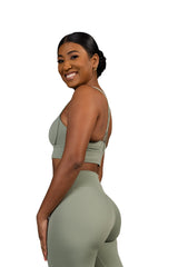 Momentum Sports Bra Sage