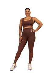 In Sync Legging Brown