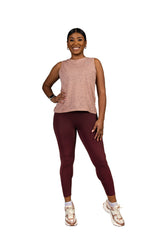 Twist of Fate Tank Blush