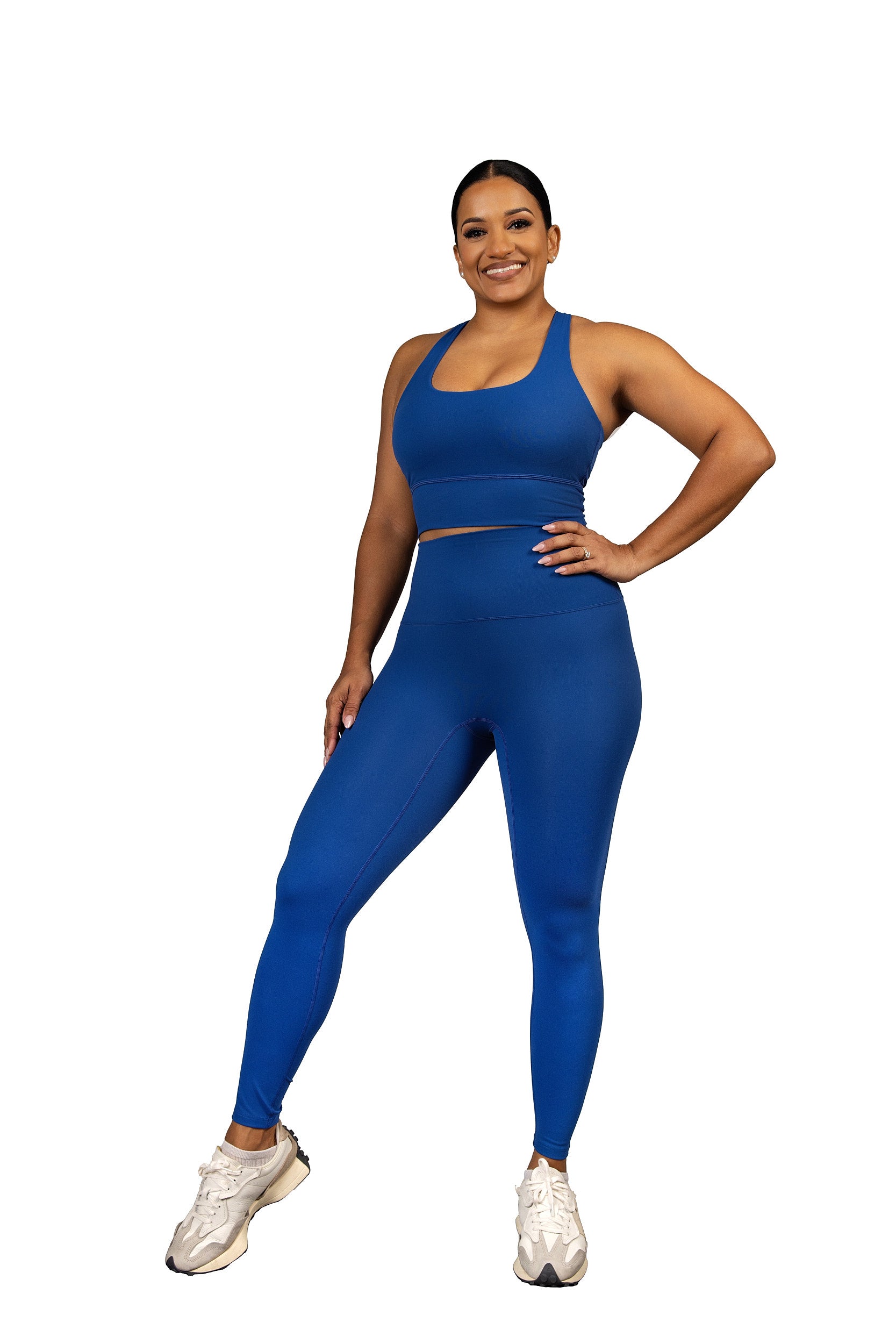 Love Knot Sport Bra Blue