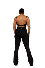 Golden Hour Flare Legging Black