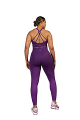 Love Knot Sport Bra Purple