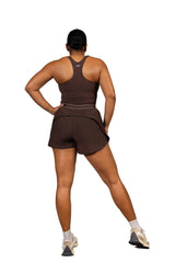 Better Half Padded Tank Espresso