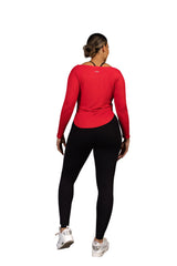Full Circle Long Sleeve Red