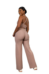Free Spirit Flare Pants Tan