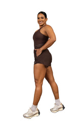 Better Half Padded Tank Espresso