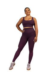 In Sync Legging Dark Purple