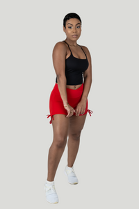 Abby Shorts Red