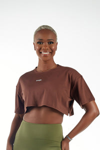 Harper Tee Chocolate Brown