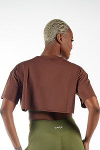 Harper Tee Chocolate Brown