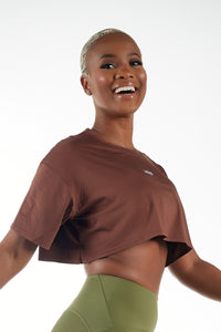 Harper Tee Chocolate Brown
