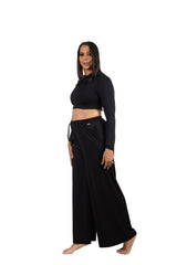Luma Cropped Longsleeve Black